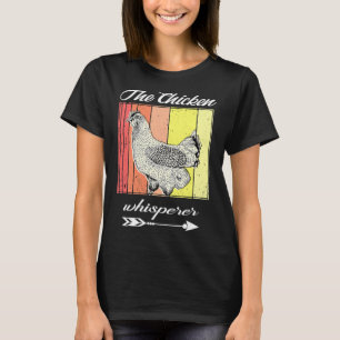 Chicken Whisperer Distressed Poultry   T-Shirt