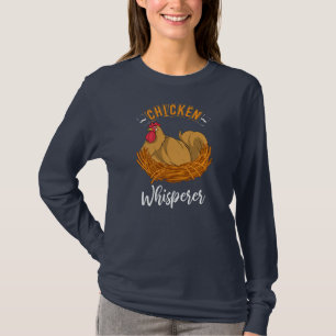 Chicken Whisperer Farm Animal Lover Poultry Bird T-Shirt