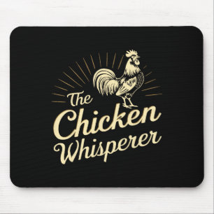 Chicken Whisperer Farm Funny Gifts For Chicken Lov Mouse Mat