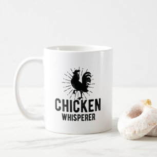 Chicken Whisperer Funny Farm Chicken Face Farming Coffee Mug