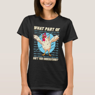 Chicken Whisperer Poultry Chicken Daddy Caffeine T-Shirt