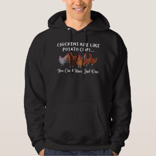 Chicken Whisperer Poultry Farm Rooster Farmer Desi Hoodie