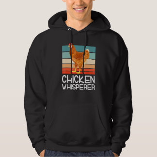 Chicken Whisperer Poultry Farmer Chicken Hoodie