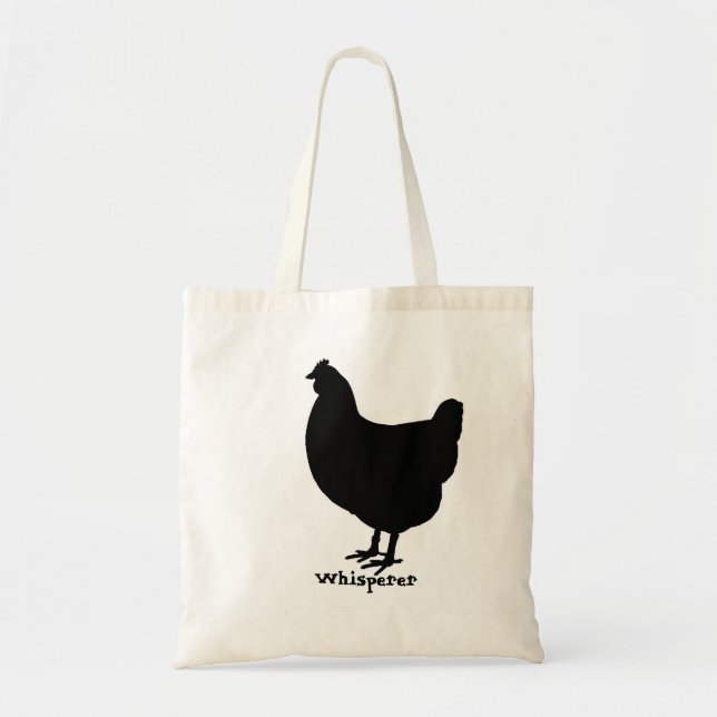 Chicken Whisperer Tote Bag (Front)