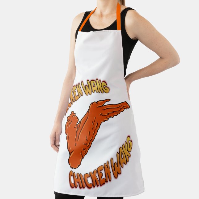 Chicken Wing All-Over Print Apron (Insitu)