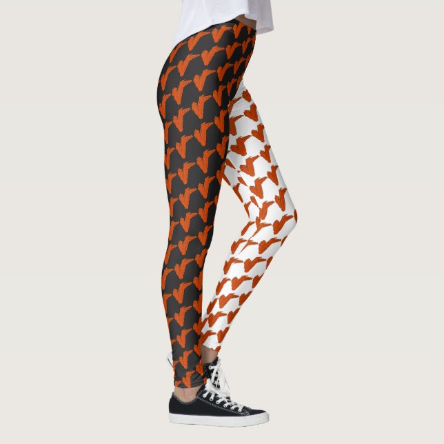 Chicken Wing All-Over-Print Leggings (Right)