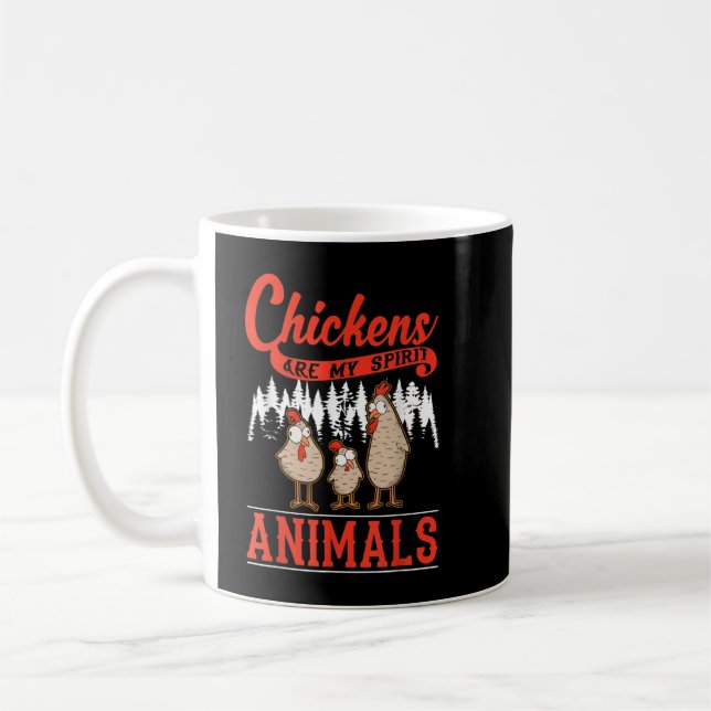 Chicken Wing Chicken Wing Hot Dog and Bologna  Coffee Mug (Left)