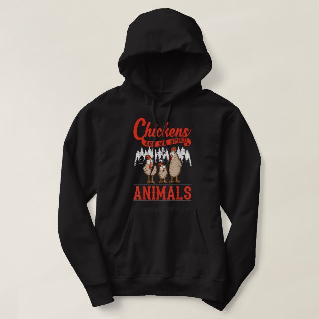 Chicken Wing Chicken Wing Hot Dog and Bologna  Hoodie (Design Front)