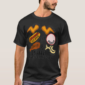 Chicken Wing Chicken Wing Hot Dog & Bologna Viral  T-Shirt