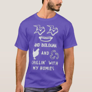 Chicken Wing Chicken Wing Hot Dog Bologna Viral T-Shirt