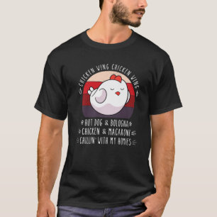 Chicken Wing Chicken Wing Hot Dog T-Shirt