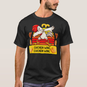 Chicken Wing Chicken Wing Hotdog and Bologna T-Shirt