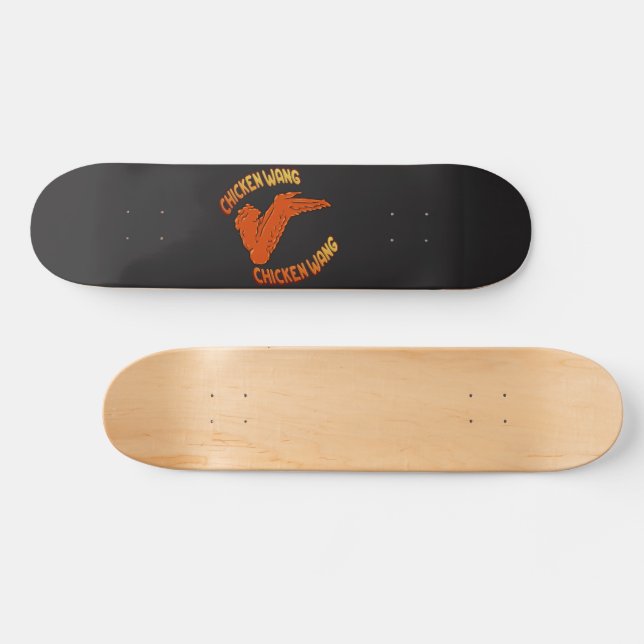 Chicken Wing Skateboard Deck (Horz)