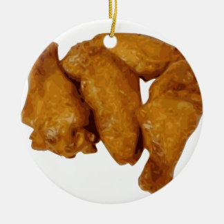 Chicken Wings Crispy Delicious Ceramic Tree Decoration