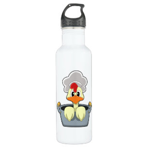 Chicken with Cooking pot 710 Ml Water Bottle