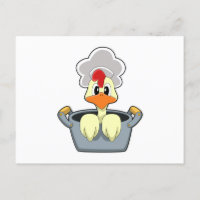 Chicken with Cooking pot