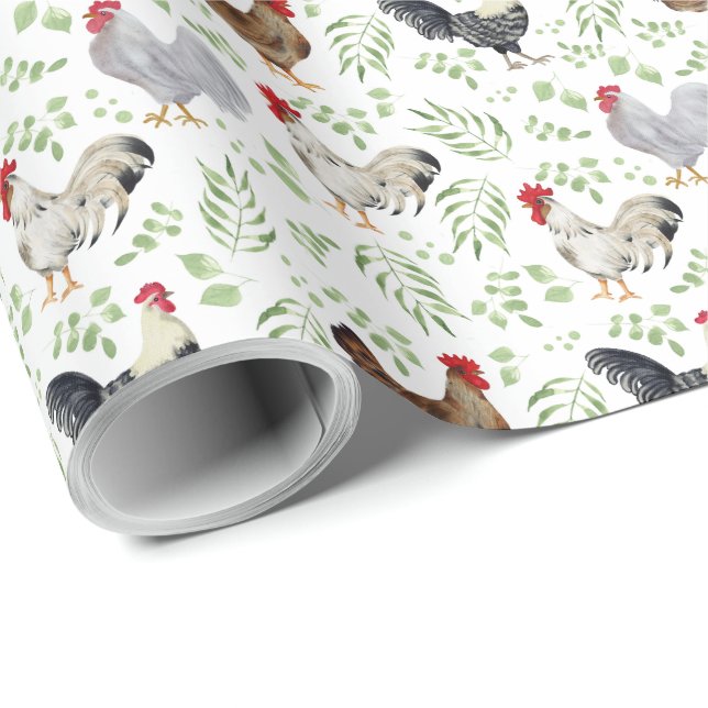Chicken Wrapping Paper (Roll Corner)