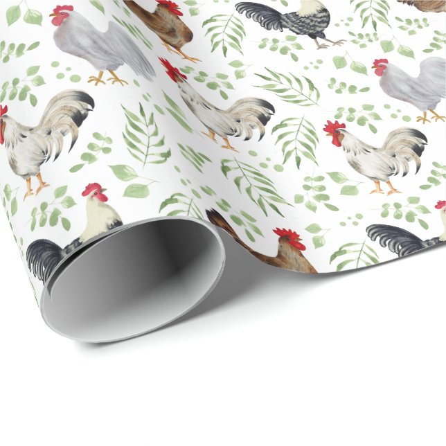 Chicken Wrapping Paper (Roll Corner)