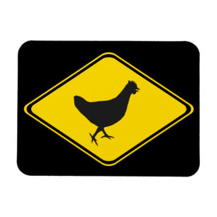 Chicken Xing! Magnet