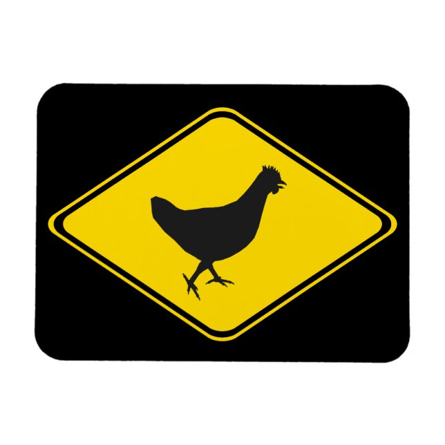 Chicken Xing! Magnet (Horizontal)