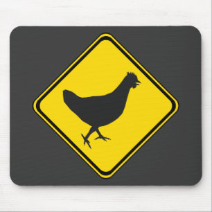 Chicken Xing! Mouse Mat