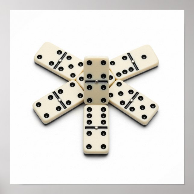 Chickenfoot Dominoes Poster (Front)