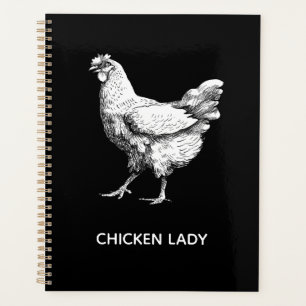chickens and rooster drawing planner