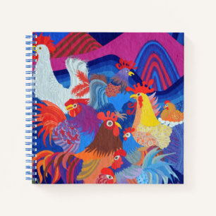 Chickens and Roosters Notebook