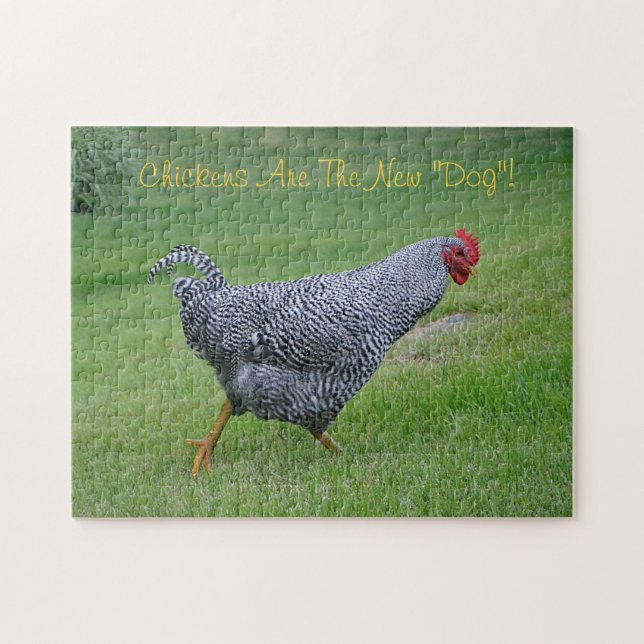 Chickens Are The New Dog Puzzle (Horizontal)