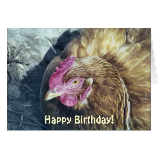 CHICKENS CARD