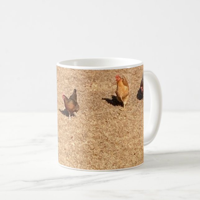Chickens Coffee Mug (Front Right)