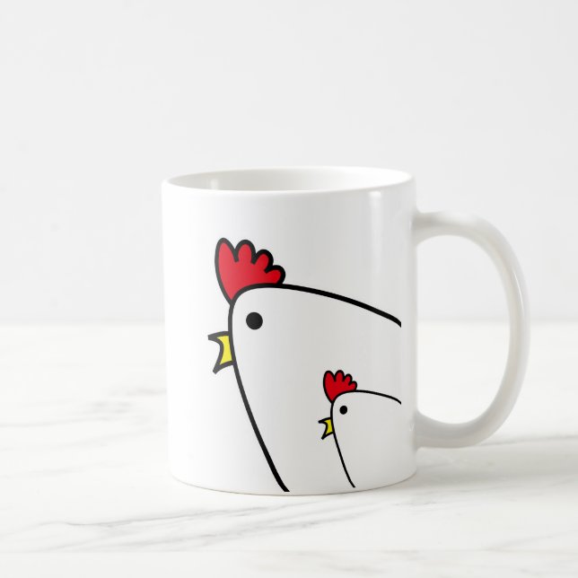 Chickens Coffee Mug (Right)