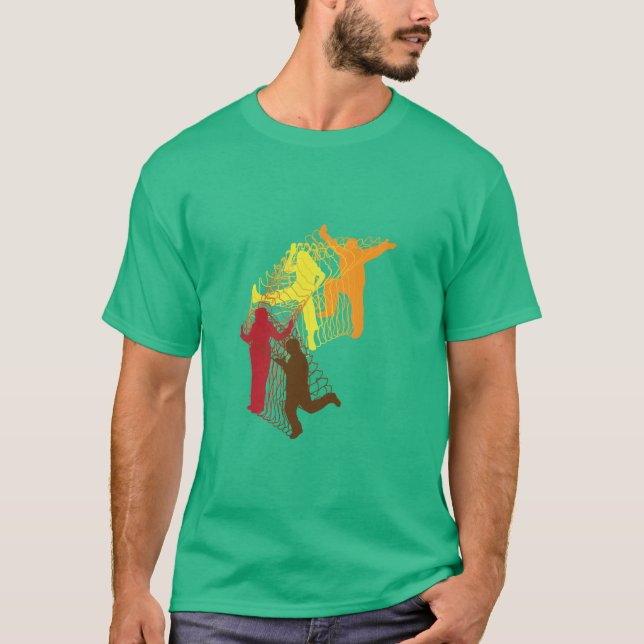 Chickens Don't Clap! T-Shirt (Front)