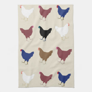Chickens Kitchen Towel