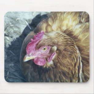 CHICKENS MOUSE MAT