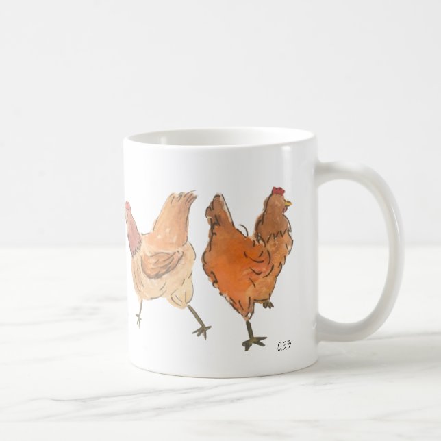 Chickens Mug (Right)