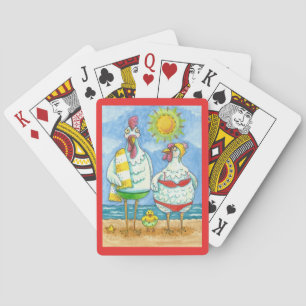 CHICKENS OF THE SEA, FAMILY FUN CARTOON Funny Playing Cards