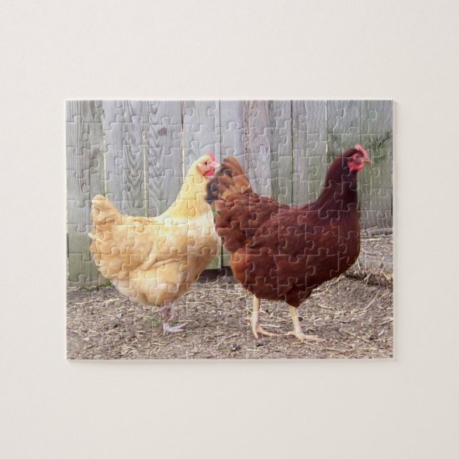 Chickens Puzzle (Horizontal)