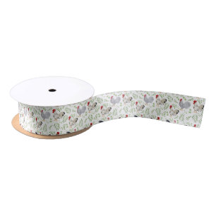 Chickens Satin Ribbon