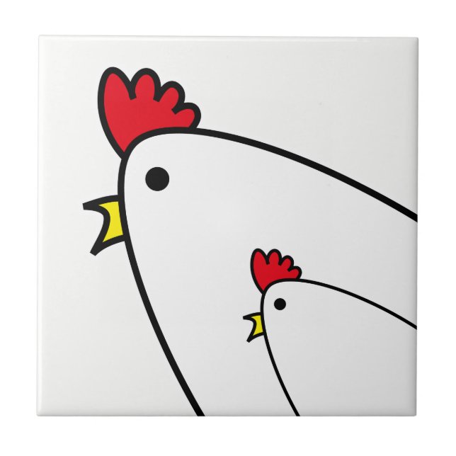 Chickens Tile (Front)