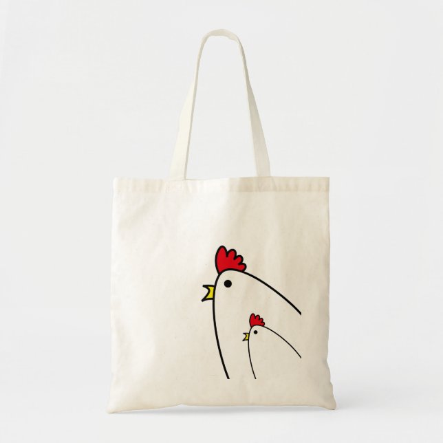 Chickens Tote Bag (Front)