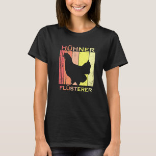 Chickens Whisper Vintage Farm Chicken T-Shirt