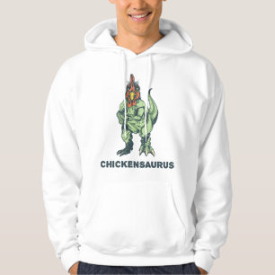 Chickensaurus Chicken Rex Arms Dino Tyrannosaurus Hoodie