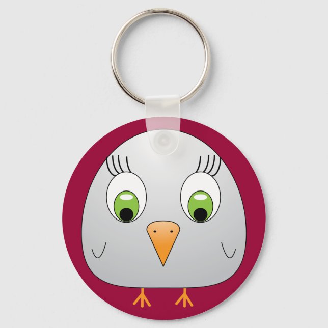 chickie B Keychain (Front)