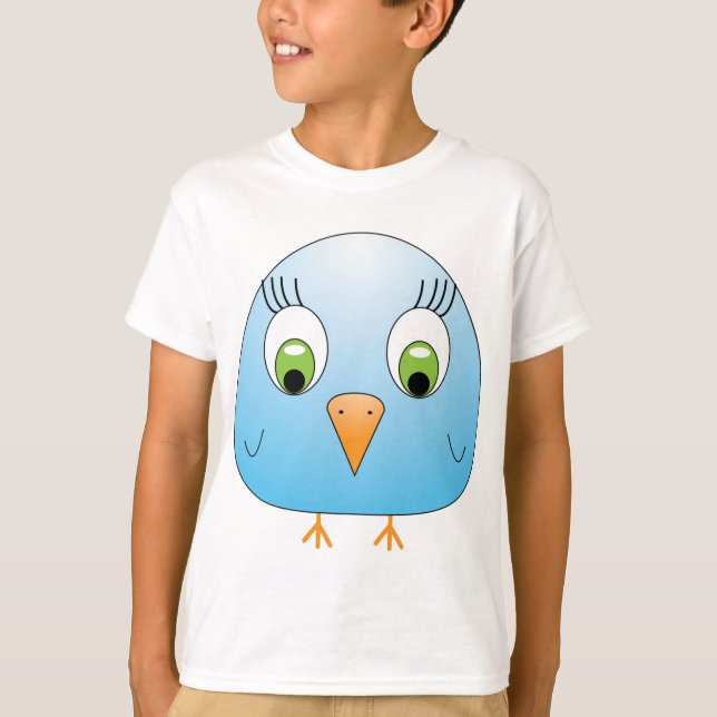 chickie B light blue T-Shirt (Front)