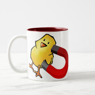 CHICKMAGNET Two-Tone COFFEE MUG