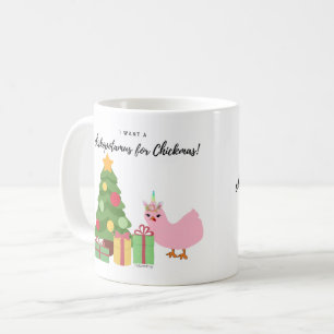 Chickopotamus for Chickmas Coffee Mug
