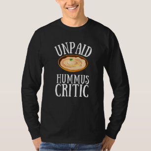 Chickpeas Hummus Tahini Falafel Pita And Vegetaria T-Shirt