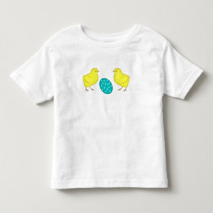 Chicks And Easter Egg Toddler T-Shirt