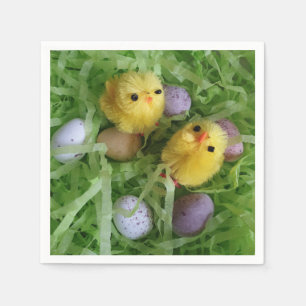 Chicks and Eggs Napkin